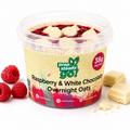 Raspberry & White Chocolate Overnight Oats