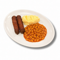 Classic Sausage, Mash & Beans